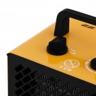 2E Теплова гармата електрична Ceramic, 2кВт, 20м кв, 142м куб/год, керамічний нагрів. елемент (PTC), жовтий