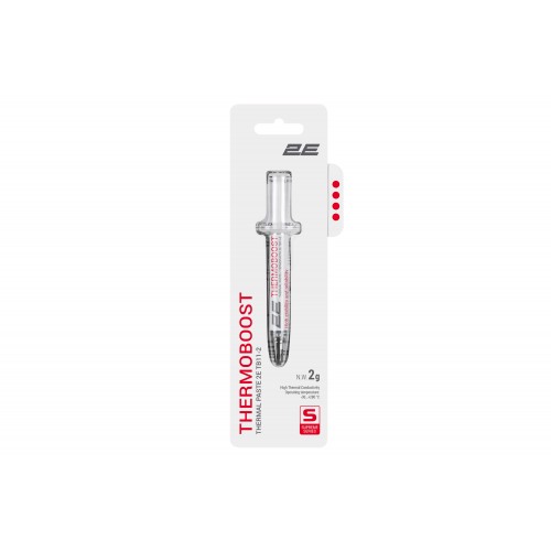 2E Термопаста THERMOBOOST SUPREME TB11-2, (11 W/m-K), 2 гр, сіра