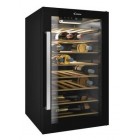 Candy Холодильник для вина, 84.5x49х55, холод.відд.-118л, зон - 1, бут-41, ST, дисплей, чорний