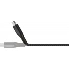 Belkin Кабель USB-C > USB-C заряджання/синхронізації 1м, 240Вт, Type-C, плетений, чорний