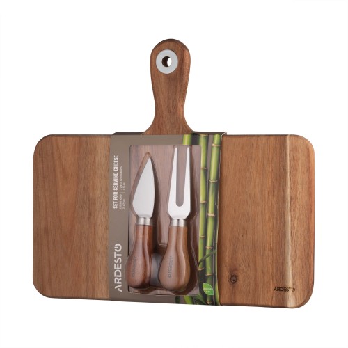 Набір для подачі сиру Ardesto Midori, 3 предмети Набір для подачі сиру Ardesto Midori, 3 предмети