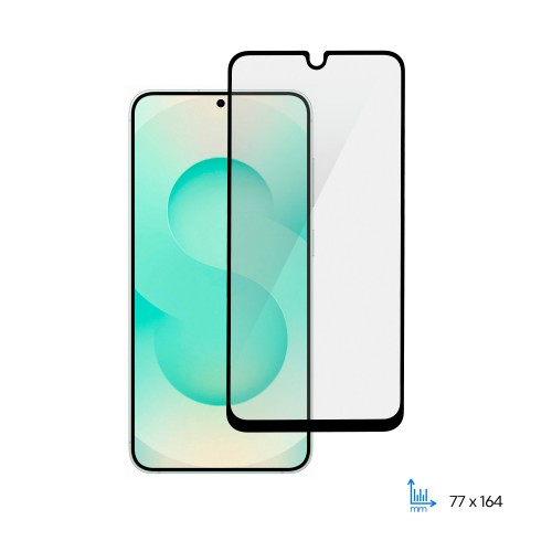 2E Захисне скло для Samsung Galaxy A16 (A165) , 2.5D FCFG, (1 Pack), чорна рамка