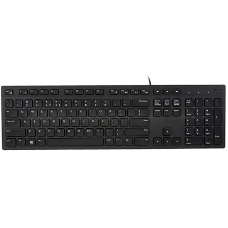 Dell Multimedia Keyboard-KB216 Ukrainian (QWERTY) - Black
