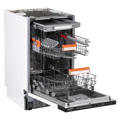 Посудомийна машина ARDESTO вбудовувана, 10компл., А++, 45см, дисплей, 3й кошик, чорний