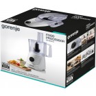 Gorenje Кухонна машина 800Вт, чаша-пластик, корпус-метал/пластик, насадок-6, білий