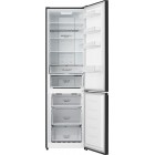 Gorenje Холодильник з нижн. мороз. камерою, 200х60х60см, 2 двері, 238(98)л, А+, NF+, Зона св-ті, Зовн. Дисп, Чорний