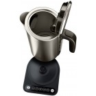 Електрочайник Braun, 1.7л, метал, пластик, сріблясто-чорний