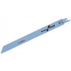 Bosch Полотно пиляльне для шабельної пилки по металу, S 1122 EF, 18TPI, 2шт Bosch Полотно пиляльне для шабельної пилки по металу, S 1122 EF, 18TPI, 2шт