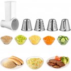 Sencor Кухонна машина 1200Вт, чаша-метал, корпус-пластик, насадок-19, білий