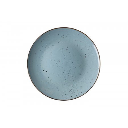ARDESTO Тарілка обідня Bagheria, 26 см, Misty blue, кераміка