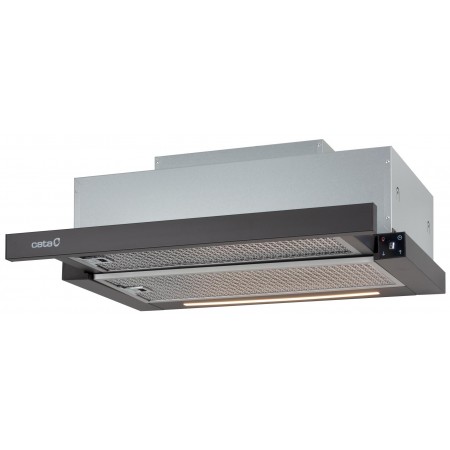 Cata Витяжка телескопічна, 60см, 1000м3г, TFH 6630 BK, чорни
