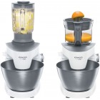 Kenwood Кухонна машина MultiOne, 1000Вт, чаша-метал, корпус-пластик, насадок-8, білий