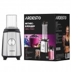 Блендер для смузі Ardesto SBG-F350, 350Вт,2в1, пляшка -600мл, пляшка -300 мл, кавомолка , чорно-сріблястий Блендер для смузі Ardesto SBG-F350, 350Вт,2в1, пляшка -600мл, пляшка -300 мл, кавомолка , чорно-сріблястий