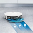 Rowenta Робот-пилосос миючий X-Plorer Serie 70, 2300ПаВт, h=7.8см, 0.3л, конт пил -0.4л, автон. робота до 168хв, білий