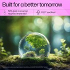 Клавіатура мембранна HP 460 Multi-Device key, BT, EN/UK, чорний