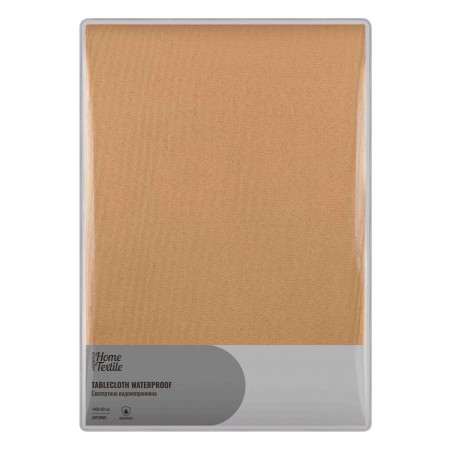 ARDESTO Скатертина Waterproof 140х180см, 100% поліестер, беж