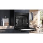 Siemens Духова шафа електрична, 71л, A+, дисплей, конвекція, піроліз, телескопічні направляючі, нержавіюча сталь