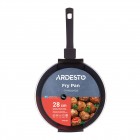 Сковорода глибока Ardesto Gemini Salerno, 28см, алюміній, чорний Сковорода глибока Ardesto Gemini Salerno, 28см, алюміній, чорний