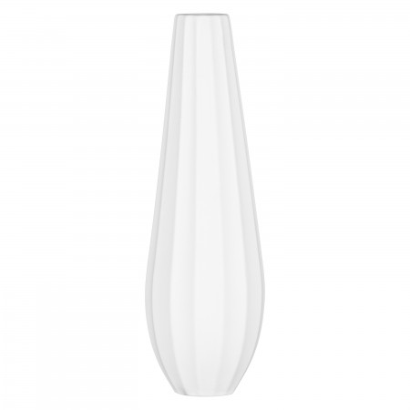 ARDESTO Ваза Molize, 8.5х27.5см, порцеляна, білий