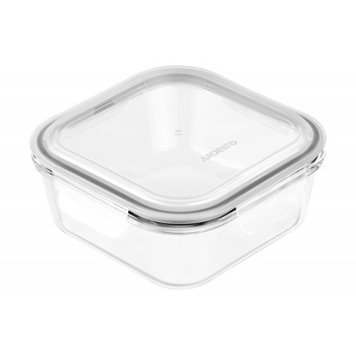 ARDESTO Контейнер для зберігання Gemini 1200 мл, квадратний, боросилікатне скло ARDESTO Контейнер для зберігання Gemini 1200 мл, квадратний, боросилікатне скло