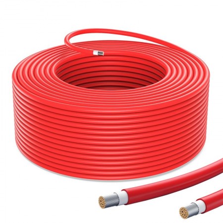 2E Кабель для сонячних панелей перетином 6 кв.мм 30,5 м Черв