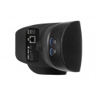 AVER Відеотермінал VB370A, Android 13, 4.5x Optical Zoom, 2 об'єктива 4K, PTZ, 14х Uni-mic, радіус дії 10 м, динаміки 2 х 6 Вт, Zoom Rooms, Dual Screen, чорний