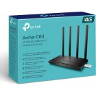 TP-Link Маршрутизатор ARCHER C6U AC1200 4xGE LAN 1xGE WAN 1xUSB 2.0 MU-MIMO