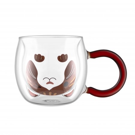 Набір чашок з подвійними стінками Ardesto Animals 280мл, 2шт