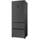 Холодильник Haier багатодверний, 190.5x70х64.8, холод.відд.-354л, мороз.відд.-174л, 3дв., А+, NF, інв., дисплей, зона нульова, чорний