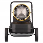 2E Теплова гармата дизель/гас, прямого нагріву, 30кВт, 380м кв, 750м куб/год, колеса, IPX4, жовтий