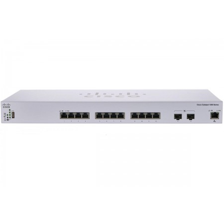 Cisco Комутатор Catalyst 1300 12х10GE, 2x10G SFP+