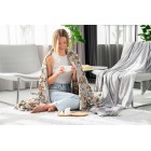 ARDESTO Плед Flannel, 160х200см, коргі, 100% поліестер