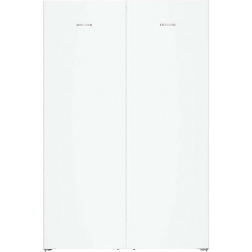 Liebherr Холодильник SBS, 185.5x119.4х67.5, холод.відд.-398л, мороз.відд.-271л, 2дв., A++, NF, диспл внутр., білий