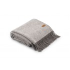 ARDESTO Плед Leonardo Doubleface, 140x200см, 100% вовна, тауп-білий