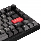 Lemokey Клавіатура механічна P1 Pro 84Key, Keychron Super Banana, WL/BT/USB-A, QMK/VIA, Hot-Swap, EN/UKR, RGB, Knob, Carbon Black