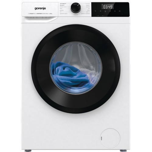 Пральна машина Gorenje W1NHPI60SCS/P фронтальна, 6кг, 1000, A+++, 43.5см, дисплей, пар, інвертор, білий