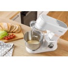Sencor Кухонна машина 1000Вт, чаша-метал, корпус-пластик, насадок-15, білий