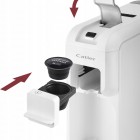 CATLER Кавоварка капсульна Porto 0.8л, капсули, мелена кава, механічне керування, + бокс для адаптерів та капсул, білий