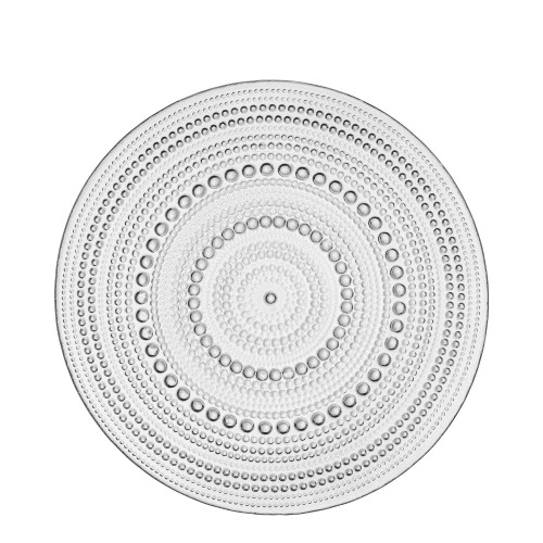 ARDESTO Тарілка Verbena, 20.7см, скло, сірий