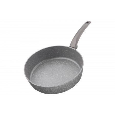 ARDESTO Сковорідка Gemini Gourmet з кришкою 28 см, сірий мар