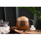 ARDESTO Набір чашок з ручками Good Morning, 430мл, 2шт, боросилікатне скло, прозорий