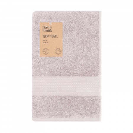 ARDESTO Рушник махровий SuperSoft 70х140см, 100% бавовна, бе