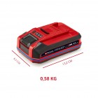 Einhell Акумулятор герметичний SEALED PXC Plus, 18В, 4А•год, 0.59кг