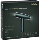 BaByliss Фен Air Power Pro, 1700Вт, 3 режими, дифузор, іоніз-я, хол. обдув, зелений