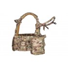 2E Tactical Плитоноска, Тип 1, з кишенями для бічного захисту і підсумками, Молле, камуфляж