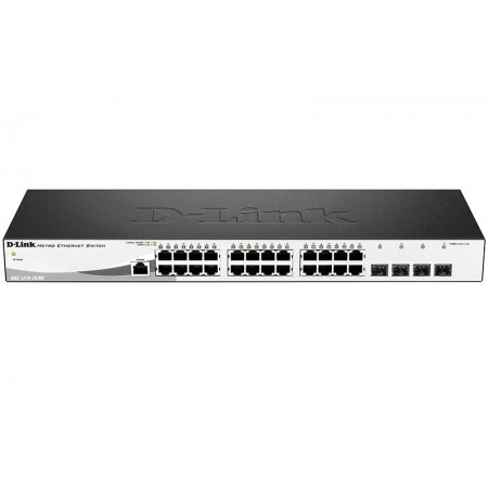 Комутатор D-Link DGS-1210-28/ME revB 24x1G, 4xSFP, L2