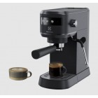 Electrolux Кавоварка рожкова, 1л, мелена, ручний капуч, LED-дисплей, підігрів чашок, чорний