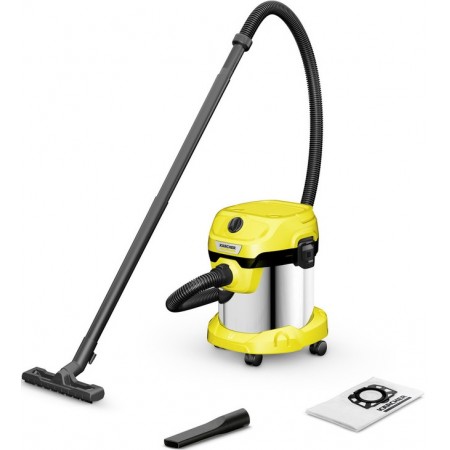 Karcher Пилосос господарський WD 2 PLUS S V-15/4/18, 1000 Вт Karcher Пилосос господарський WD 2 PLUS S V-15/4/18, 1000 Вт