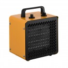 2E Теплова гармата електрична Ceramic, 2кВт, 20м кв, 142м куб/год, керамічний нагрів. елемент (PTC), жовтий