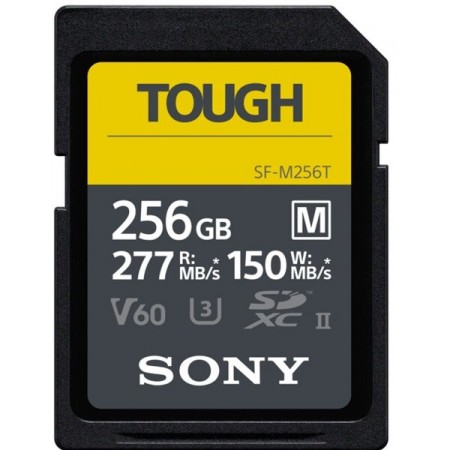 Карта пам'яті Sony SDXC 256GB C10 UHS-II U3 V60 Tough (SFM25